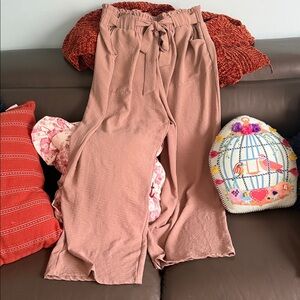 Women's brown/tan Wide-Leg Pants